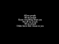 Download Lagu Alexandra Stan ft. Manilla Maniacs - All My People Lyrics
