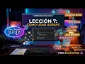 Curso PHP - Leccion 7