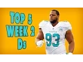 Top 5 NFL Week 2 Daily Fantasy Defenses