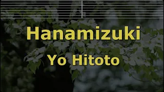 Download Karaoke♬ Hanamizuki - Yo Hitoto 【No Guide Melody】 Instrumental MP3