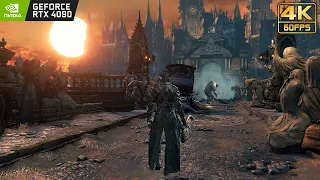 bloodborne pc shadps4 4k 60fps gameplay rtx 4090 