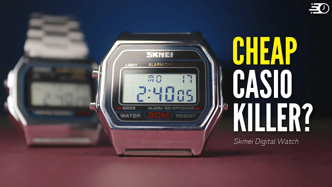 Is Casio REALLY The Best Cheap Watch Brand? - Casio vs Skmei Digital Watch Battle