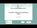 Scott Sanderson - Foundations of Numerical Computing in Python