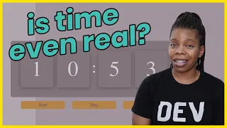 Vanilla JavaScript Timer using setInterval HTML CSS