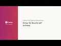 Primer for Rewrite API Archives