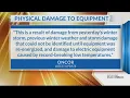 Oncor has stopped rolling outages those still without power due to storm damage
