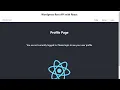 React frontend Wordpress REST API backend - Simple JWT Login Plugin