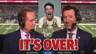 NFL SHOCKER Tony Romo all but FIRED at CBS Sports