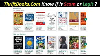 ThriftBooks ThriftBooks Reveiws ThriftBooks Com Reviews ThriftBooks Com is Scam or Legit