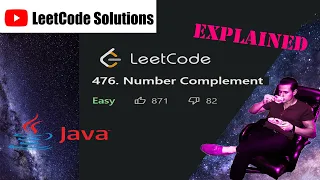 LeetCode 476 Number Complement Solution Explained - Java