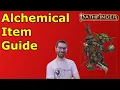 Alchemical Item Guide Alchemist Item Guide PF2E