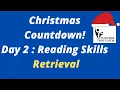 Christmas Countdown Day 2 - Help your child with Reading Reading Skill