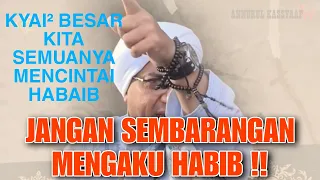 tegas habib ahmad bin ali assegaf katakan 