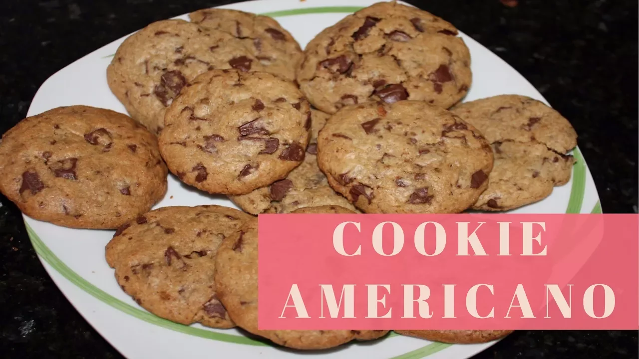 MELHOR RECEITA DE COOKIE COM GOTAS DE CHOCOLATE
