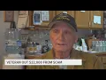 Veteran suffering from cancer scammed out of 22 000 after buying excavator online