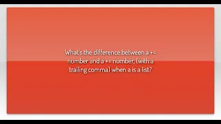 What s the difference between a number and a number with a trailing comma when a is a l