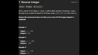 Reverse Integer in Java LeetCode - Don t Fail the Overflow