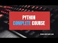 Complete Course with 4 Hands-on Projects for Learning Mastering Python Programming Language