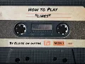 How to Play \