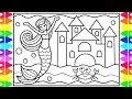 How to Draw a Mermaid for Kids Mermaid Drawing for Kids Mermaid Coloring Pages for Kids
