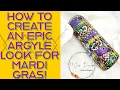 How to Create an Epic Argyle Look for Mardi Gras