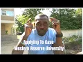 Applying To Case Western Reserve University Part 2