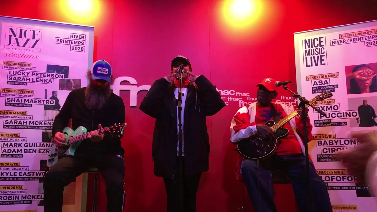 Lucky Peterson and Tamara Tramell live in Nice, France