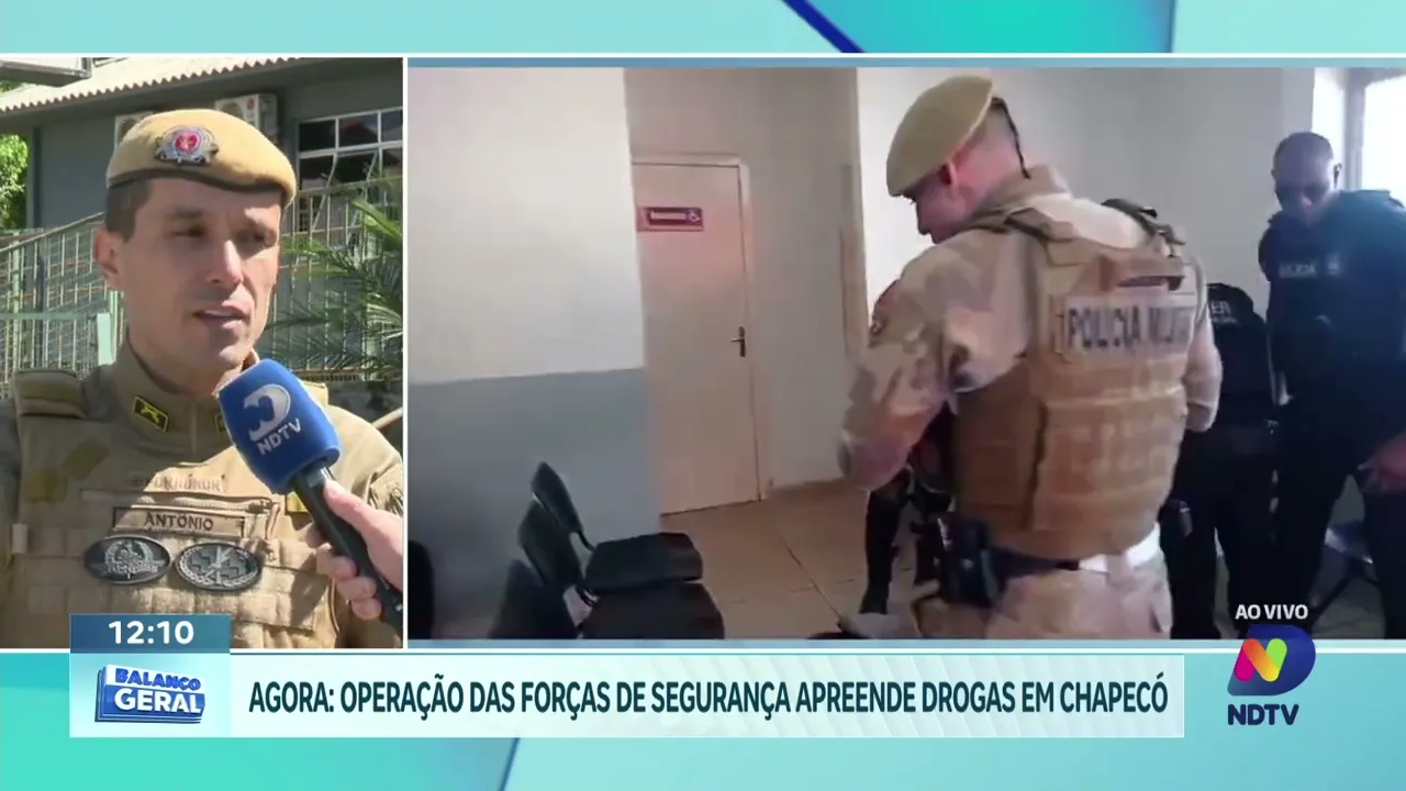 Operação Policial: Tráfico de Drogas em Santa Catarina