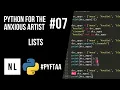 Python for the Anxious CG Artist - Lists