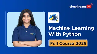 Machine Learning using Python Full Course 2026 | Python Machine Learning For Beginners | Simplilearn