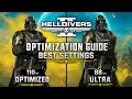 Helldivers 2 - Optimization Guide 2026