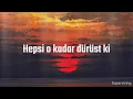 Mor Ve Ötesi - Daha Mutlu Olamam Lyrics