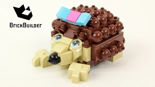 Lego Creator 40171 Hedgehog Storage - Lego Speed Build