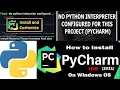 How to Install PyCharm Fix Interpreter Not Found Error Best Python IDE in 2025