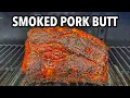 Smoked Pork Butt in a Pellet Grill