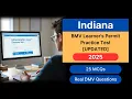 Indiana BMV Learner s Permit Practice Test 2025 UPDATED Real DMV Questions Answers