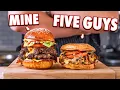Making Five Guys Cheeseburger At Home But Better