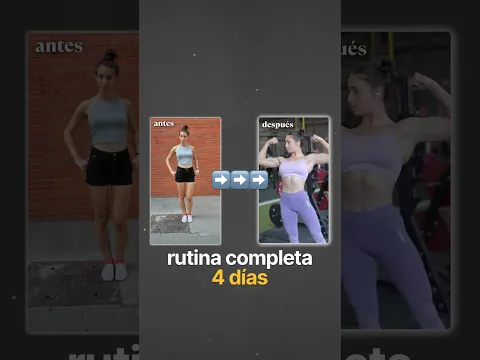 entrenar así TRANSFORMÓ mi cuerpo: mi rutina actual (4 días) 💪 #thesaiyankiwi