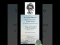 Winston Elliot Joseph Funeral Announcement