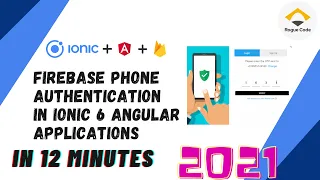 Firebase Phone Authentication In Ionic Rogue Code Learn Ionic Firebase