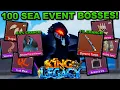 Fighting 100 Sea Events For The STRONGEST RAREST ITEMS In Roblox King Legacy Here s What I Got