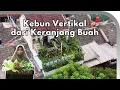 Membuat Kebun Vertikal dari Keranjang Buah
