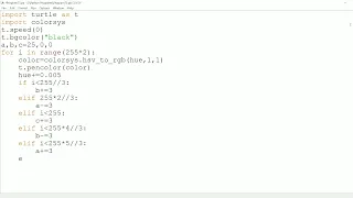 Draw square shape Square Concentric square Python square design Coding Python 73
