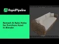 RapidPipeline for Blender - Tutorial Remesh and Bake Holes