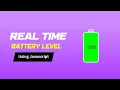How to detect battery level using javascript