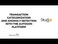 Transaction categorization and anomaly detection