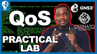 QoS Configuration on Cisco Device DSCP Traffic Policing Lab with GNS3 and Ostinato CCNA CCNP