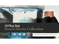 10 Plus Size Board Shorts Collection Women s Swimwear Spring 2017