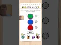 Answer Brain Test Level 192 Tap green button 3 times blue 10 times and red 5 time