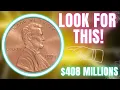 WORTH 408 MILLION 1994 Lincoln Penny SHOCKS Collectors Most Valuable Beautiful Pennies Ever